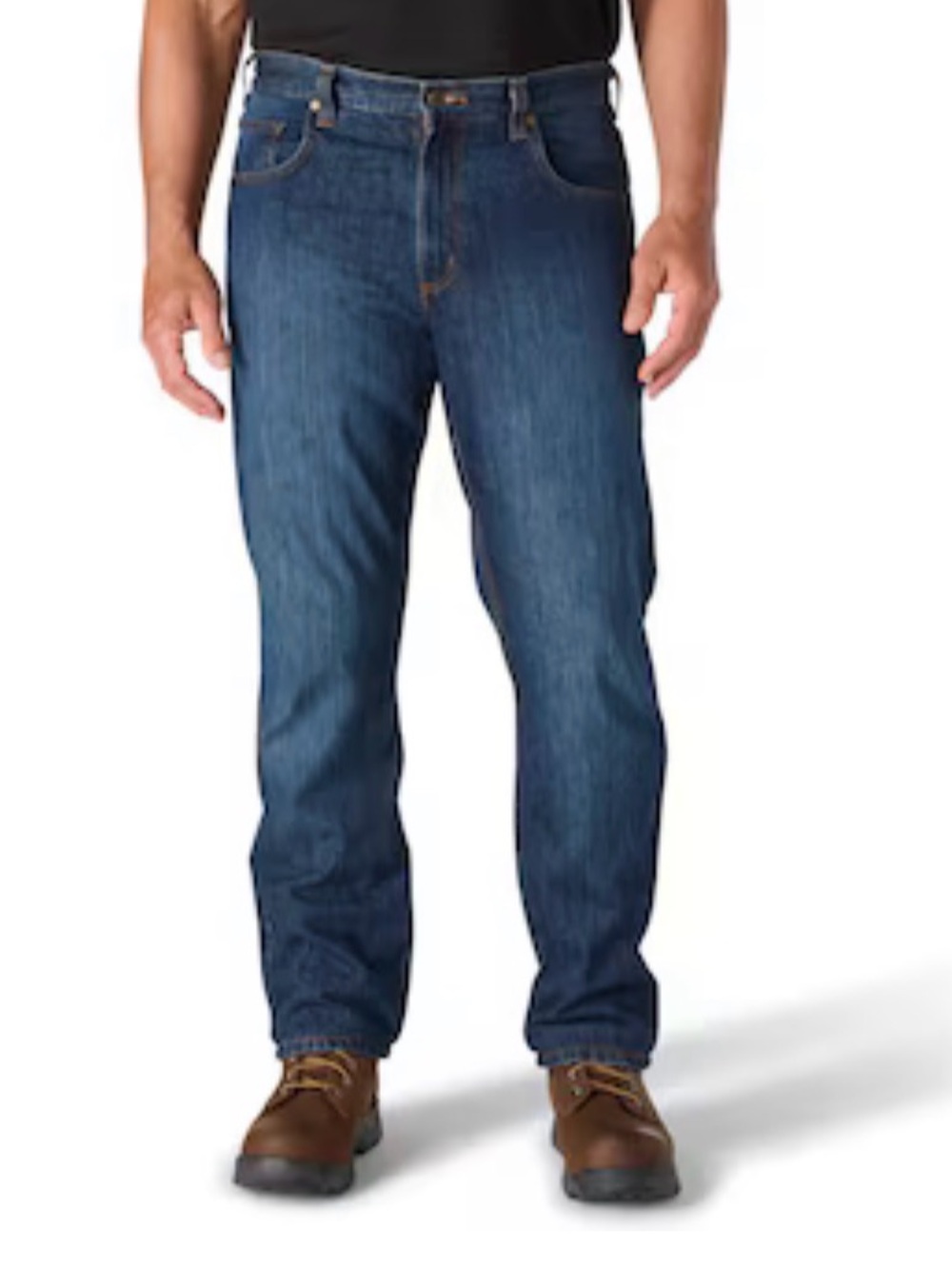 NWT Carhartt Relaxed Straight Jeans Men’s 30x32 Deep Creek Denim